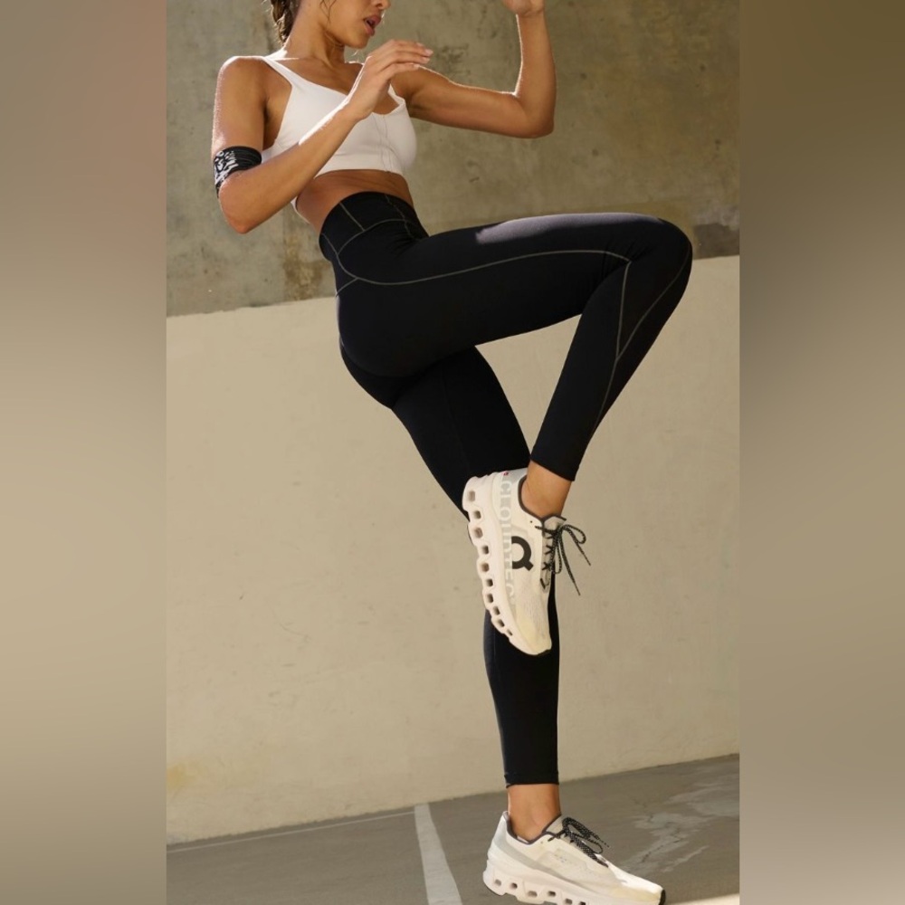 Free People Movement ~ Level Up Leggings ~ Black * NWT